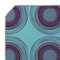 Concentric Circles Octagon Placemat - Single front (DETAIL)