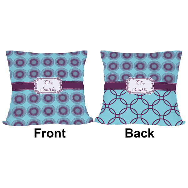 Concentric Circles Outdoor Pillow - 16x16