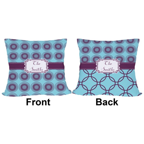 Concentric Circles Outdoor Pillow - 18x18