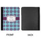 Concentric Circles Padfolio Clipboards - Large - APPROVAL