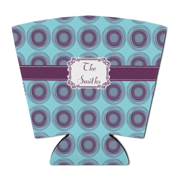 Custom Concentric Circles Party Cup Sleeve - with Bottom (Personalized)