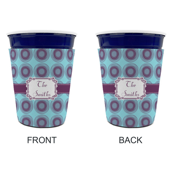 Concentric Circles Party Cup Sleeves - without bottom - Approval