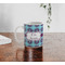Concentric Circles Personalized Coffee Mug - Lifestyle