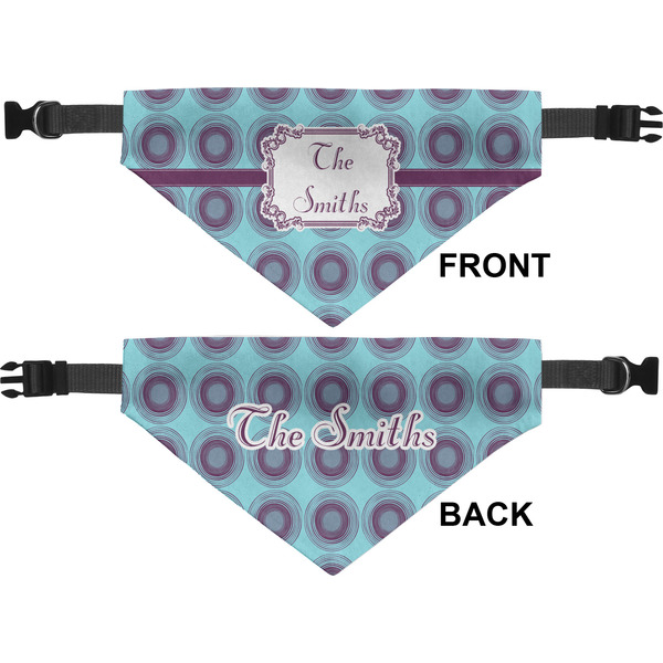 Concentric Circles Pet Bandana Approval
