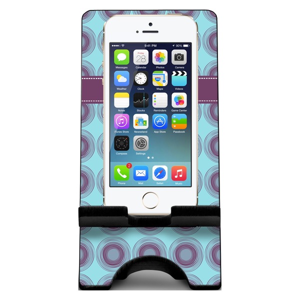 Concentric Circles Phone Stand w/ Phone