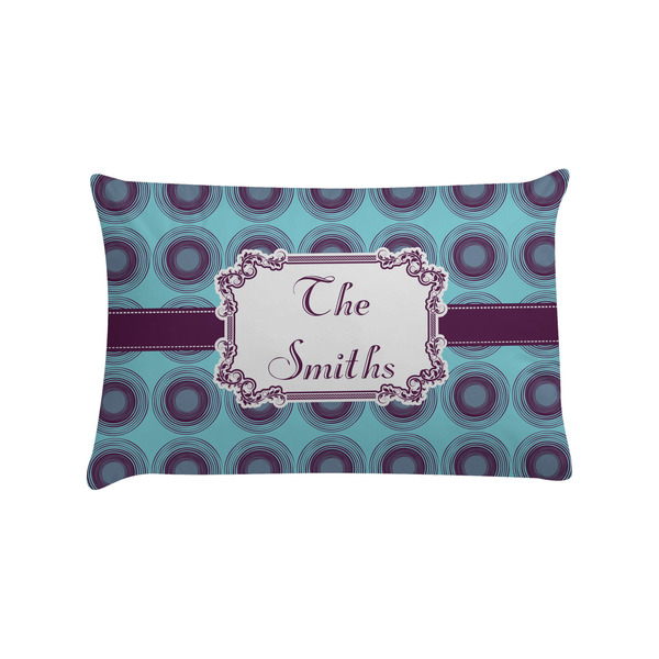 Custom Concentric Circles Pillow Case - Standard (Personalized)