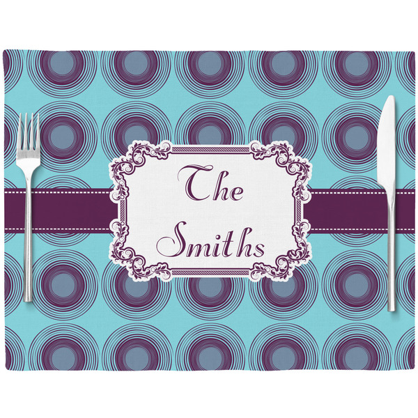 Concentric Circles Placemat with Props