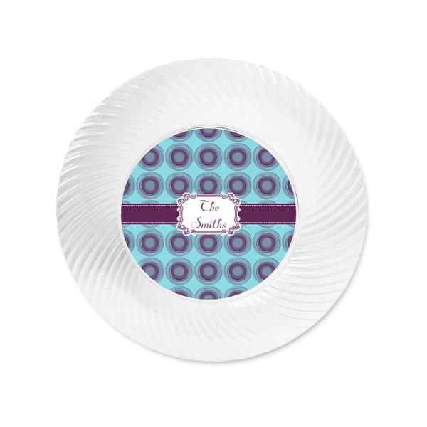 Concentric Circles Plastic Party Appetizer & Dessert Plates - Approval