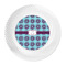 Concentric Circles Plastic Party Dinner Plates - Approval