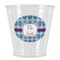 Concentric Circles Plastic Shot Glass (Personalized)