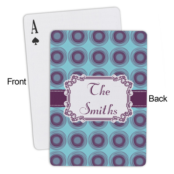 Concentric Circles Playing Cards - Approval