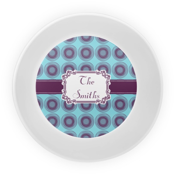 Concentric Circles Melamine Bowl - Center