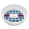 Concentric Circles Melamine Bowl - Side and center