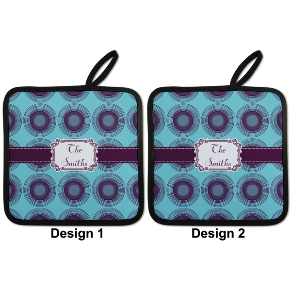 Concentric Circles Pot Holders - Set of 2 APPROVAL
