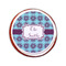 Concentric Circles Printed Icing Circle - Small - On Cookie