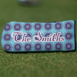 Concentric Circles Blade Putter Cover (Personalized)