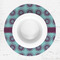 Concentric Circles Round Linen Placemats - LIFESTYLE (single)