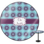 Concentric Circles Round Table - 30" (Personalized)