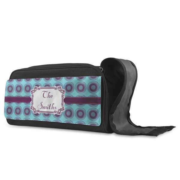 Concentric Circles Shoe Bags - ANGLE (Open)