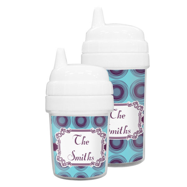 Concentric Circles Sippy Cups