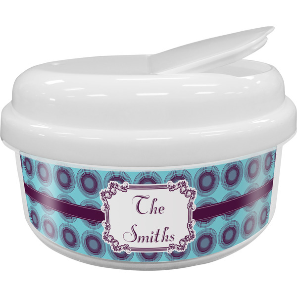 Custom Concentric Circles Snack Container (Personalized)