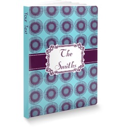 Concentric Circles Softbound Notebook (Personalized)