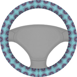 Concentric Circles Steering Wheel Cover (Personalized)