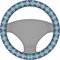 Concentric Circles Steering Wheel Cover