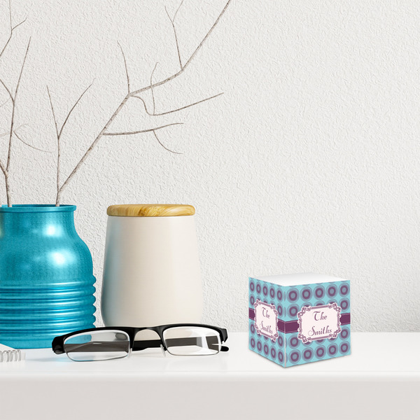 Concentric Circles Sticky Note Cube - LIFESTYLE