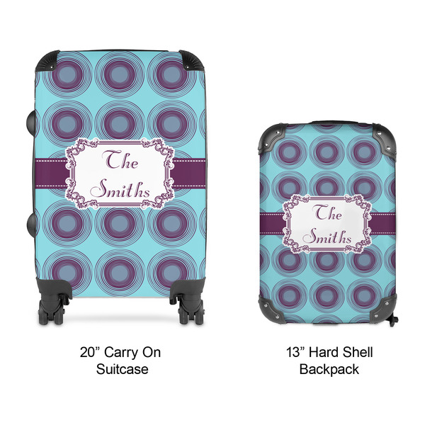 Concentric Circles Suitcase Set 4 - APPROVAL