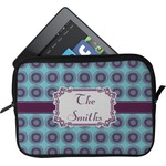 Concentric Circles Tablet Case / Sleeve - Small (Personalized)