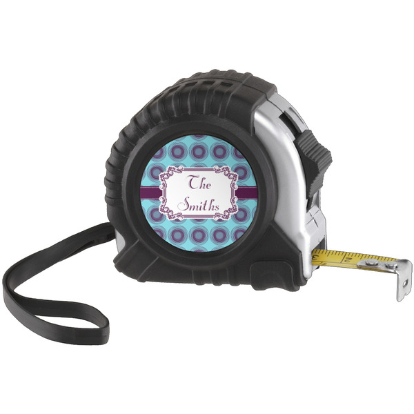 Custom Concentric Circles Tape Measure (25 ft) (Personalized)