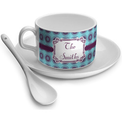 Concentric Circles Tea Cup - Single (Personalized)