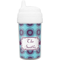Concentric Circles Sippy Cup (Personalized)