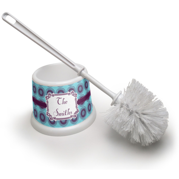Custom Concentric Circles Toilet Brush (Personalized)