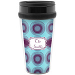 Concentric Circles Acrylic Travel Mug without Handle (Personalized)