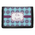 Concentric Circles Trifold Wallet (Personalized)