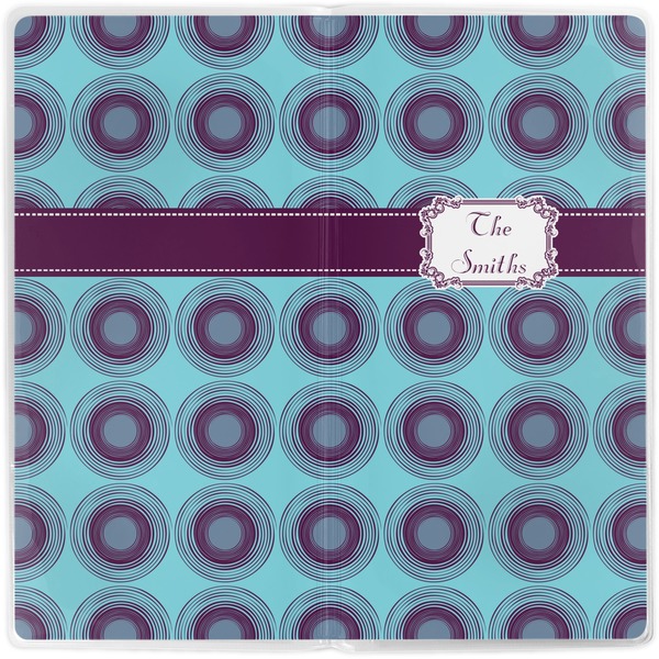 Concentric Circles Vinyl Document Wallet - Apvl