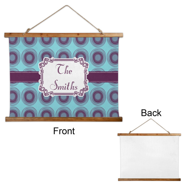 Concentric Circles Wall Hanging Tapestry - Landscape - APPROVAL