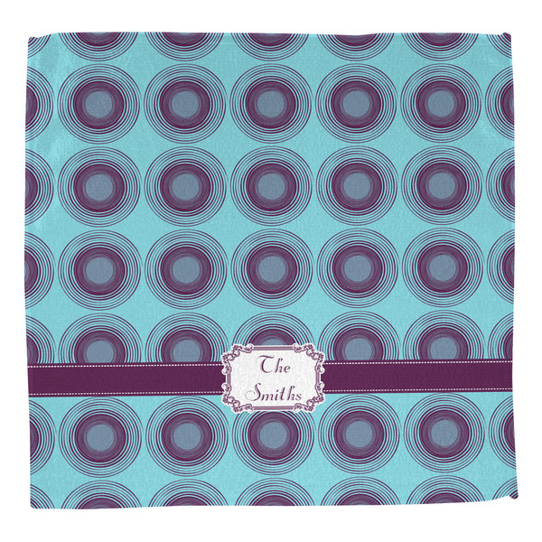 Concentric Circles Washcloth - Front - No Soap