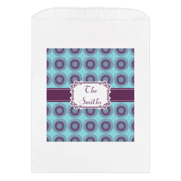 Custom Concentric Circles Treat Bag (Personalized)