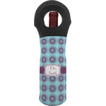 Concentric Circles Wine Tote Bag (Personalized)
