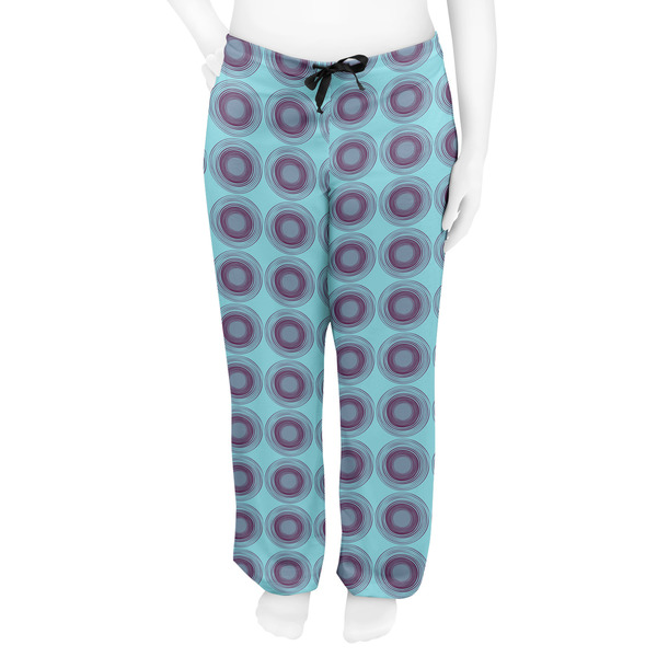 Concentric Circles Women's Pj on model - Front