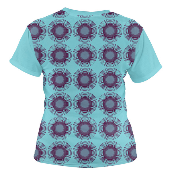 Concentric Circles Women's T-shirt Back