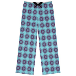 Concentric Circles Womens Pajama Pants - M