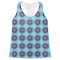 Concentric Circles Womens Racerback Tank Top