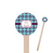 Concentric Circles Round Wooden Stir Sticks (Personalized)