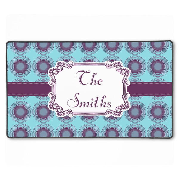 Concentric Circles XXL Gaming Mouse Pads - 24" x 14" - APPROVAL