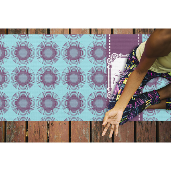 Concentric Circles Yoga Mats - LIFESTYLE