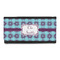 Concentric Circles Z Fold Ladies Wallet
